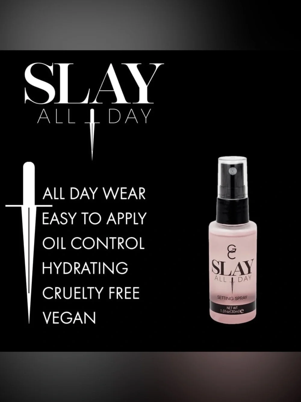 Gerard Cosmetics Slay All Day Setting Spray - Jasmine